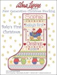 Baby's First Christmas Stocking (image for) Baby's First Christmas Stocking